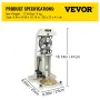 Inside Ring Graver Dobbeltsidet Urskive Ring Graver Stempel 1,5