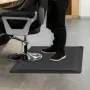 Salon Mat for Hair Stylist, 1525 x 910 mm Rectangle Salon Chair Mat Anti Fatigue, 13mm Thickened PVC + NBR Barber Shop Floor Mat