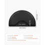 VEVOR Salon Mat for Hair Stylist, 1520 x 910 mm Semi-circle Salon Chair Mat, 13mm Thickened Anti Fatigue Barber Shop Floor Mat w