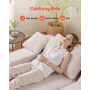 210 cm Oversized dobbelt chaiselong, fløjlsstof sektionssofa