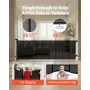 VEVOR Retractable Baby Gate, Extends to 5150 mm Extra Wide, 990 mm Tall, with Reinforced Fiberglass Strips, Avoids Crawling Thro