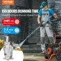 højtryksrenserpumpe, 19 mm aksel vandret, 3400 PSI, 2,5GPM