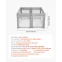 VEVOR Baby Playpen, 1200 x 1200mm Foldable Toddlers Playpen, Indoor/Outdoor Baby Fence Play Yard with Zippered Door & Soft Breat