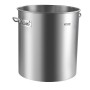 64QT Stainless Steel Stockpot Cooking Kitchen Sauce Pot with Basket Lid