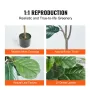 Artificial Fiddle Leaf Fig Tree, 4 FT, Secure PE Material & Anti-Tip Tilt Protection Low-Maintenance Faux Plant, Lifelike Green 