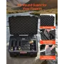 Hard Pistol Case, Heavy Duty Hard Gun Case with XPE Foam Lining, Waterproof Pistol Storage Box with Customizable Interior & Hand