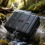 Hard Pistol Case, Heavy Duty Hard Gun Case with XPE Foam Lining, Waterproof Pistol Storage Box with Customizable Interior & Hand