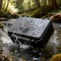 Hard Pistol Case, Heavy Duty Hard Gun Case with XPE Foam Lining, Waterproof Pistol Storage Box with Customizable Interior & Hand