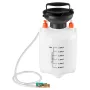 Transmission Fluid Pump, 3 L Capacity, Manual Fluid Transfer Pump with 120 cm Long Horse & HDPE Tank, Transmission Oil Pump with