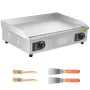 kommerciel elektrisk bageplade, 655 x 400 mm, 4000W, 50-300°C