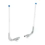 Boat Trailer Guides, 775 mm/1205 mm Height Guide Poles, 2PCS High-Hardness Steel Trailer Guide-Ons, Adjustable Guide Poles with 