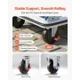 Foldbar Push Cart Dolly, 299,37 kg Kapacitet, Foldelig platform