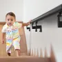 Handrail Stair Railing, 7 ft, Wall Mount Handrails for Indoor Stairs, Thickened Aluminum Alloy Hand Rail with Installation Kit, 