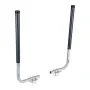 Boat Trailer Guides, 1016 mm/1219 mm Height Guide Poles, 2PCS High-Hardness Steel Trailer Guide-Ons, Adjustable Guide Poles with