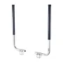 Boat Trailer Guides, 1016 mm/1219 mm Height Guide Poles, 2PCS High-Hardness Steel Trailer Guide-Ons, Adjustable Guide Poles with