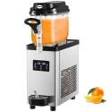 Kommerciel slushy maskine, 6L/1,6 gallon 25 kopper enkelt-bowl, 705W 220V, rustfrit stål margarita smoothie frossen drink