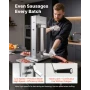Manual Sausage Stuffer, 33 LBS / 15 L Vertical Meat Stuffer, Heavy Duty Sausage Casing Meat Stuffing Machine, Dual-Speed Stainle