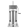 Manual Sausage Stuffer, 33 LBS / 15 L Vertical Meat Stuffer, Heavy Duty Sausage Casing Meat Stuffing Machine, Dual-Speed Stainle