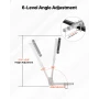 Boat Trailer Guides, 700-1050 mm Højdejusterbar Trailer Guide