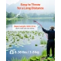 Lake Ukrudtsskærer, Dam Aquatic Plant Skæreværktøj med 1,21 m