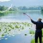 Lake Ukrudtsskærer, Dam Aquatic Plant Skæreværktøj med 1,21 m