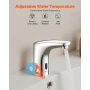 Touchless Bathroom Sink Faucet, Automatic Motion Sensor Restroom Toilet Faucet, Hands-Free Adjustable Cold Hot Single Handle Wat