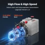 4 L Hydraulic Power Unit, Single Acting Dump Trailer Pump, 22 MPa Max Relief Pressure & 3.4 L/min Flow Rate, DC 12V Hydraulic Pu