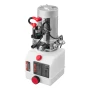 4 L Hydraulic Power Unit, Single Acting Dump Trailer Pump, 22 MPa Max Relief Pressure & 3.4 L/min Flow Rate, DC 12V Hydraulic Pu