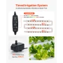 VEVOR Hydroponics Growing System Kit, 3-Tier 108 Sites UPVC Pipe Hydroponic Grow Kit with Timed Irrigation, Thickened Hydroponic