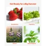 Hydroponics Growing System Kit, 3-Tier 108 Sites UPVC Pipe Hydroponic Grow Kit with Timed Irrigation, Thickened Hydroponic Pipes