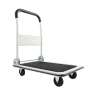 Foldbar Push Cart Dolly, 149,69 kg Kapacitet, Foldelig platform