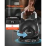 Kettlebell, Adjustable Kettlebell with 7 Weight Levels (2, 5, 8, 11, 14, 17, 20 kg), Die-Cast Aluminum and Durable ABS Material,