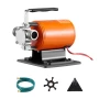 Water Transfer Pump, 12V DC 23 L/min(360 GPH) 75W(1/10HP), Portable Electric Utility Pump with 183cm / 6 ft Suction Hose Kit, Im