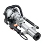 37.77cc Gas-Powered T Post Driver, 4-Stroke Engine Gasoline Fence Piling Pounder, with 3 Post Driving Head(45/55/88 mm) , 1000W 