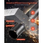 Core Drill Bit, 102 mm Diameter, 356 mm Drilling Depth, 1-1/4 in-7 Internal Thread, High-Precision Welding Technology, Wet Diamo