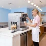Commercial Ice Cream Machine, 20-28L/H Yield, 2200W 3-Flavor Countertop Soft Serve Ice Cream Maker with 2 x 6L Hoppers & Built-I