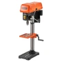 254 mm Benchtop Drill Press, 400W, Bench Drill Press, 440 to 2600 RPM Variable Speed, 0-45° Tilting Worktable, with Laser and LE