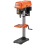 254 mm Benchtop Drill Press, 400W, Bench Drill Press, 440 to 2600 RPM Variable Speed, 0-45° Tilting Worktable, with Laser and LE