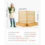 Wooden Privacy Fence, 914 x 1143 mm Air Conditioner Fence, 2