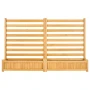 Wooden Privacy Fence, 914 x 1143 mm Air Conditioner Fence, 2