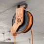 Retractable Air Hose Reel, 15m x 9.5mm Hybrid Air Hose Max