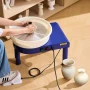 Pottery Wheel, 35 cm Ceramic Wheel Forming Machine, 60-300 RPM