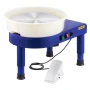 Pottery Wheel, 35 cm Ceramic Wheel Forming Machine, 60-300 RPM