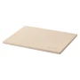 Pizza Stone, 38 x 30 cm Rectangular Cordierite Pizza Stone, Extra Large Baking-Stone with Scraper, 15 mm Thick Heat-Resistant Co