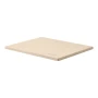 Pizza Stone, 38 x 30 cm Rectangular Cordierite Pizza Stone, Extra Large Baking-Stone with Scraper, 15 mm Thick Heat-Resistant Co
