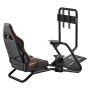 Racing Wheel Stand, Heavy-Duty Simulator Cockpit Steering Wheel
