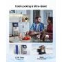Commercial Ice Maker Machine, 54.43 kg/24h with 12.7kg Storage