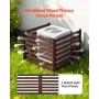 Wooden Privacy Fence, 1230 x 945 mm Air Conditioner Fence, 3
