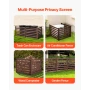 Wooden Privacy Fence, 1230 x 945 mm Air Conditioner Fence, 3