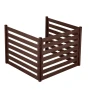 Wooden Privacy Fence, 1230 x 945 mm Air Conditioner Fence, 3